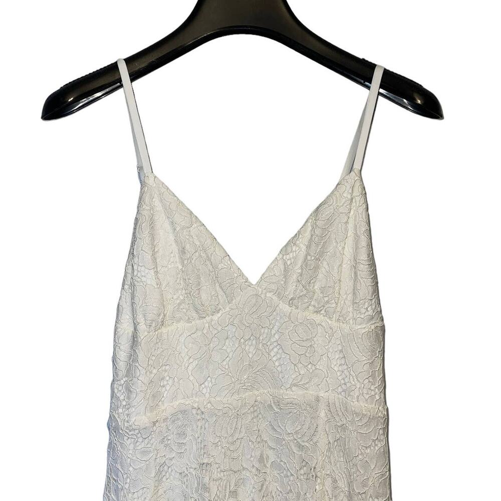 Fame and Partners Charlotte White Maxi Dress Size 2 - Picture 5 of 16